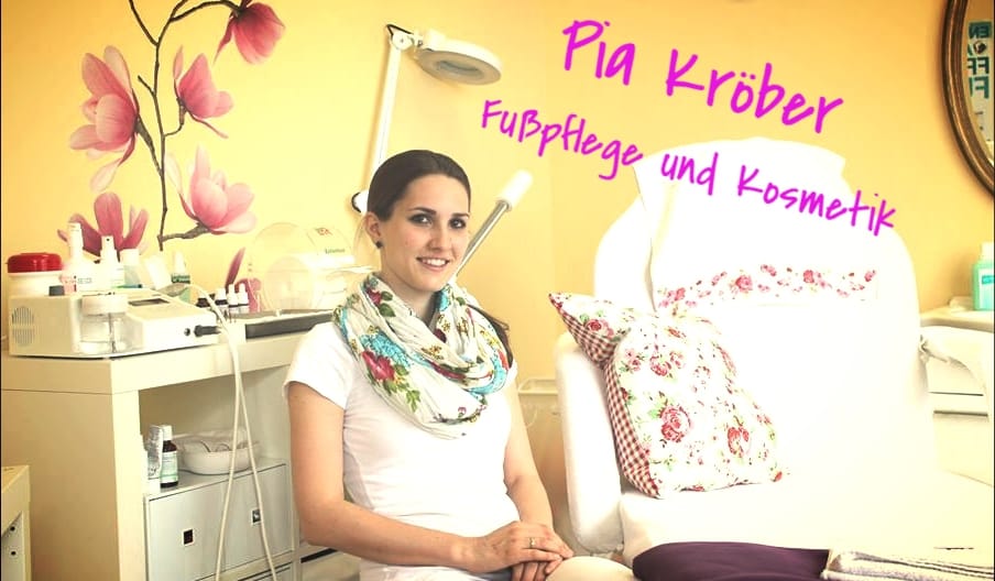 Pia Kröber, Fußpflege und Kosmetik